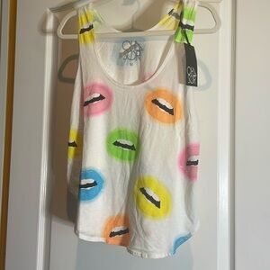 🫦💋👄Chaser tank top size medium P2P 20 NWT💋